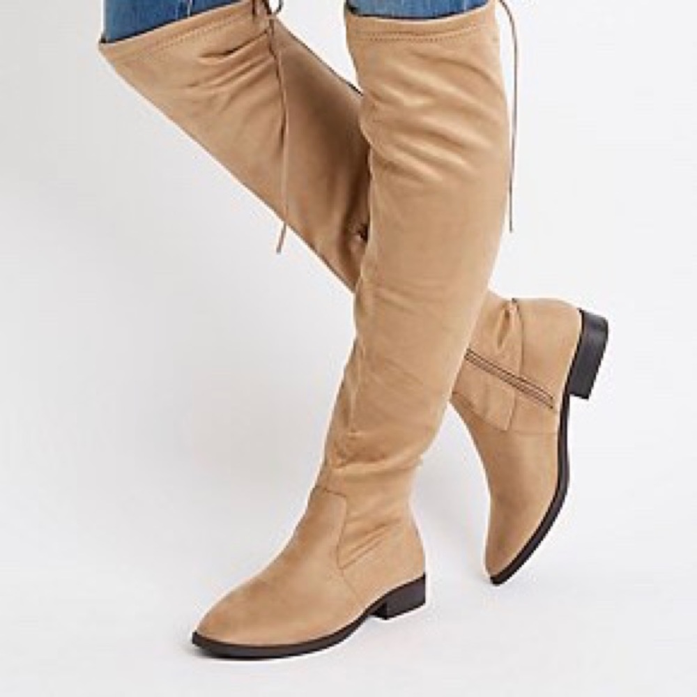 Suede Over the Knee Boots
